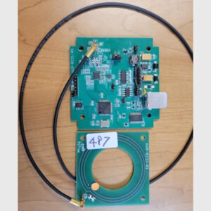 Model HF-5102-CABLE2FT, Cable accessory between Reader & Antenna, 2 feet, SMA Male/MMCX connectors