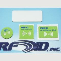 13.56 MHz HF Metal Mount Label RFID Tags