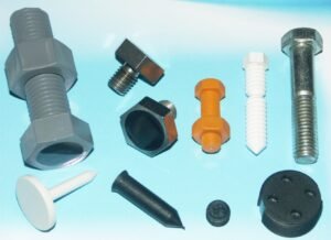 images Model PBT1438 ABS Bolt Tag, orange, 14mm diameter x 38mm length, UHF 902-928 MHz passive RFID