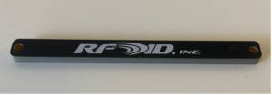 images Model F9008 FR4 Tag, Mount on Metal High Temperature 200C, 90x8mm with Peel & Stick Backing, UHF 902-928 MHz passive RFID
