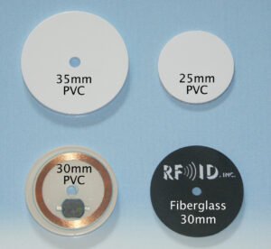 13.56 MHz HF PVC Laminate RFID Tags 13.56 MHz HF PVC Laminate RFID Tags