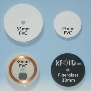 13.56 MHz HF PVC Laminate RFID Tags