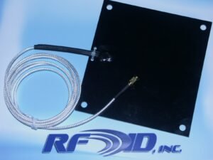 images Model UHF-A55V 915 MHz UHF Antenna, 4.5x4.75x0.08", PCB, Vertical Polarized, 2dBi, SMA male Connector