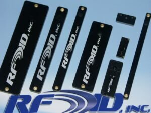 images Model F1004 FR4 Tag, Mount on Metal High Temperature 200C, 10x4mm, UHF 902-928 MHz passive RFID