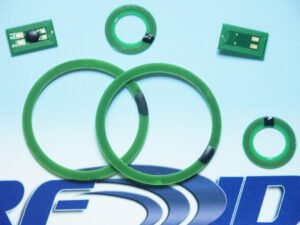 images Model HF-1501-16-SLI PCB/FR4 16mm RFID Ring Tag, 1024 bits NXP ICODE SLI ISO 15693 Memory chip