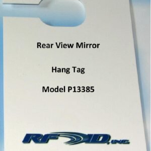 915 MHz UHF RFID Rearview Mirror Hang Tagsv