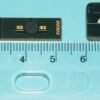 Model F2208 FR4 Tag, Mount on Metal High Temperature 200C, 22x8mm with Peel & Stick Backing, UHF 902-928 MHz passive RFID