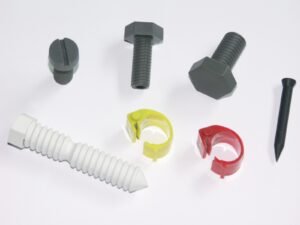 images Model 1777-1325-RW Threaded Bolt Tag, ABS, 12mm thread diameter x 20mm tall shaft, LF 125 KHz RFID