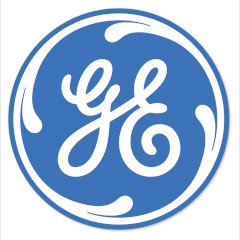 A picture of the GE Logo, a satisfied customer of RFID, Inc.